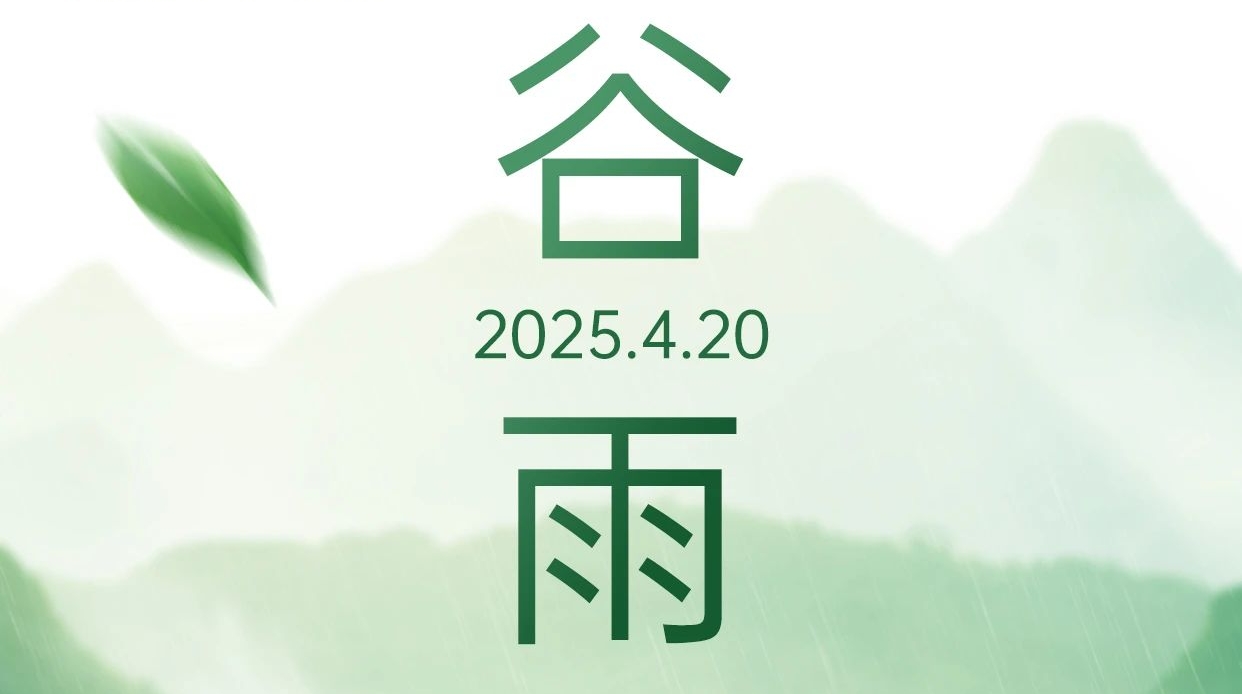 彩名堂官网24骨气·谷雨 I 雨生百谷夏将至 再饮青白正其时