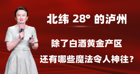 北纬28°的泸州，除了白酒黄金产区，还有哪些魔法令人神往？