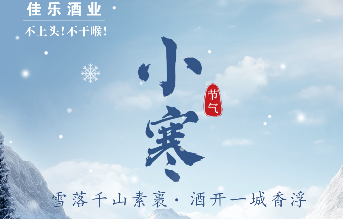 【小雪】雪落千山素裹，酒开一城香浮
